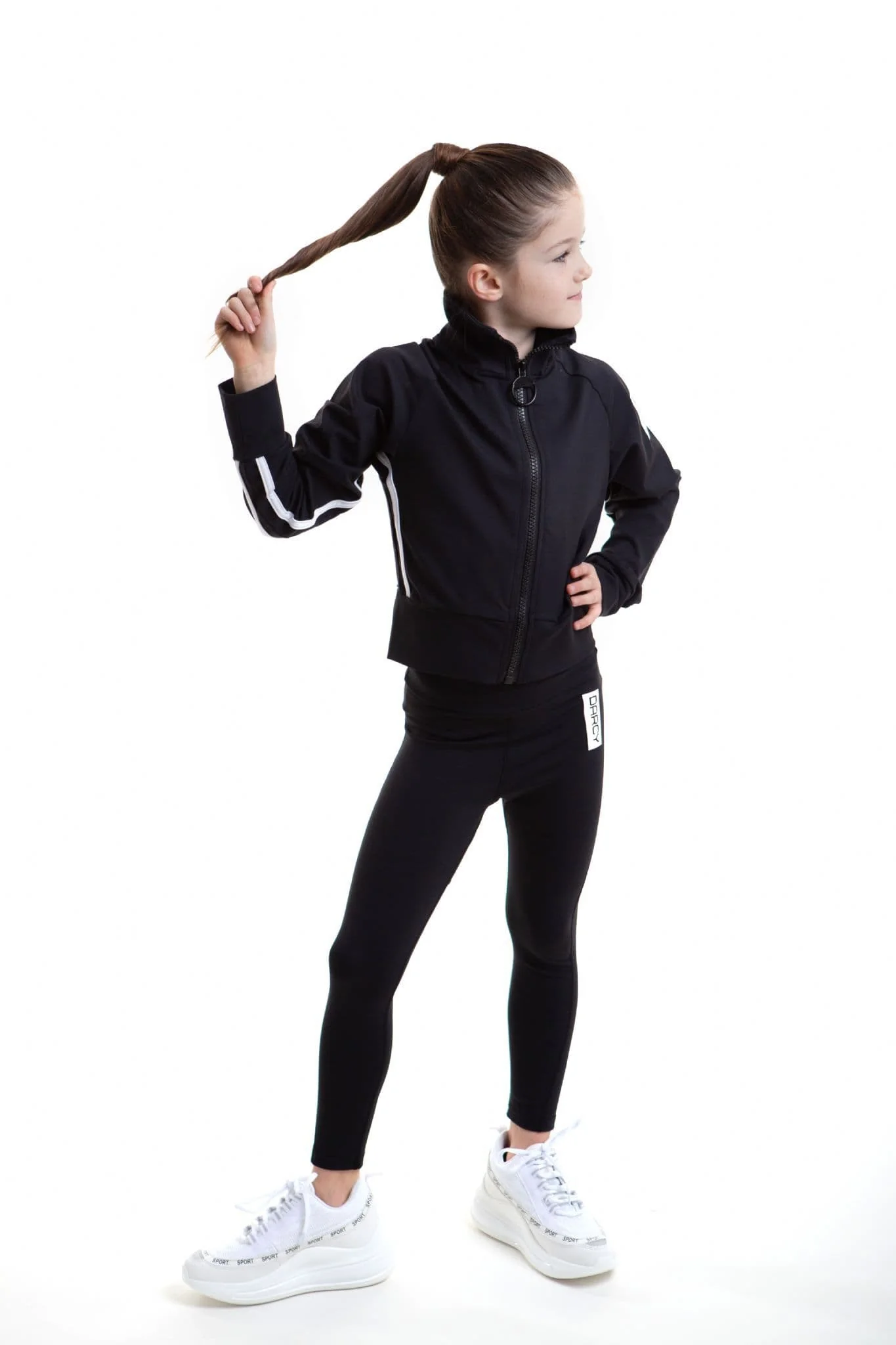 EBONY Black Sports Leggings - Image 8