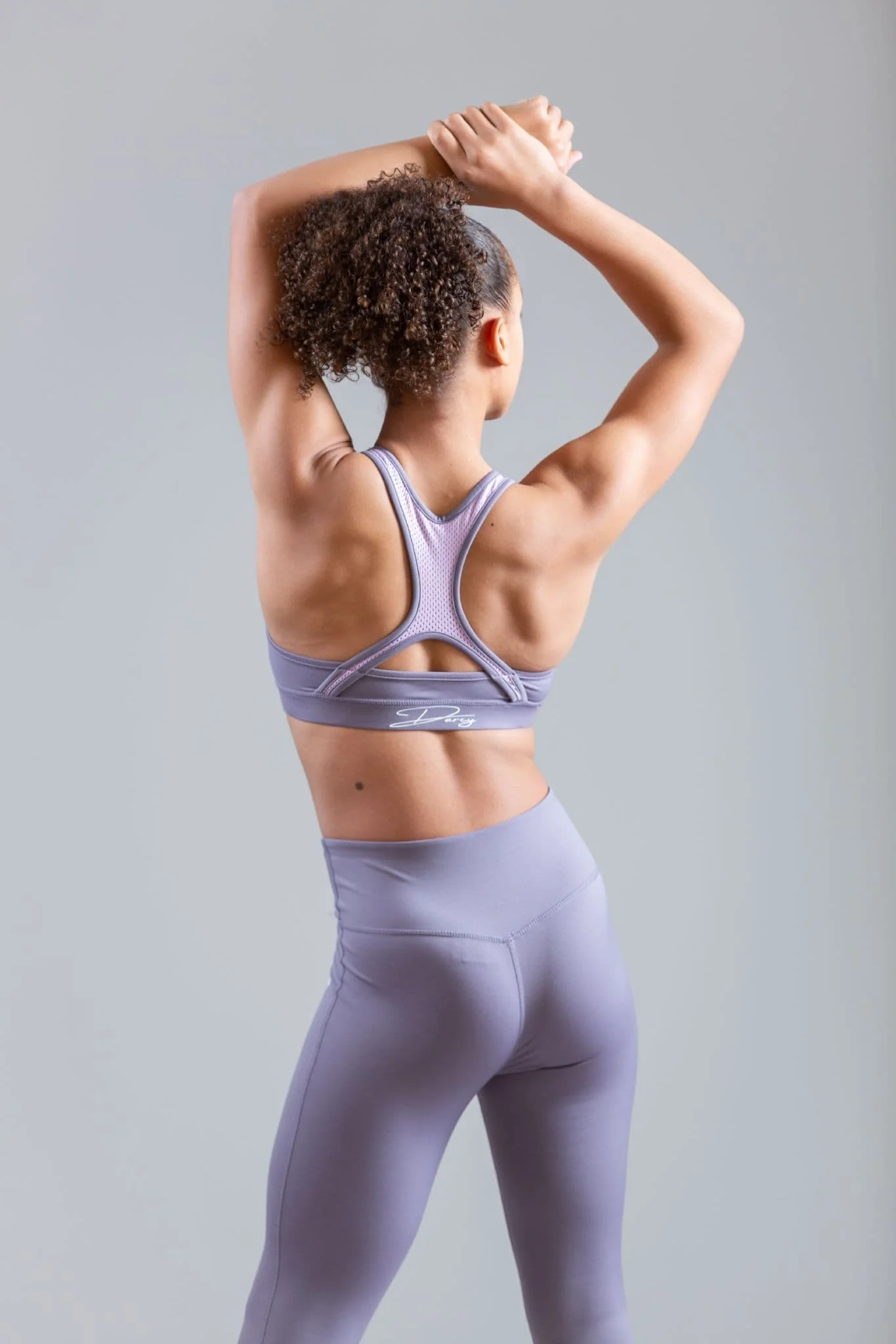 Soft Lilac Sports Crop Top - Image 4