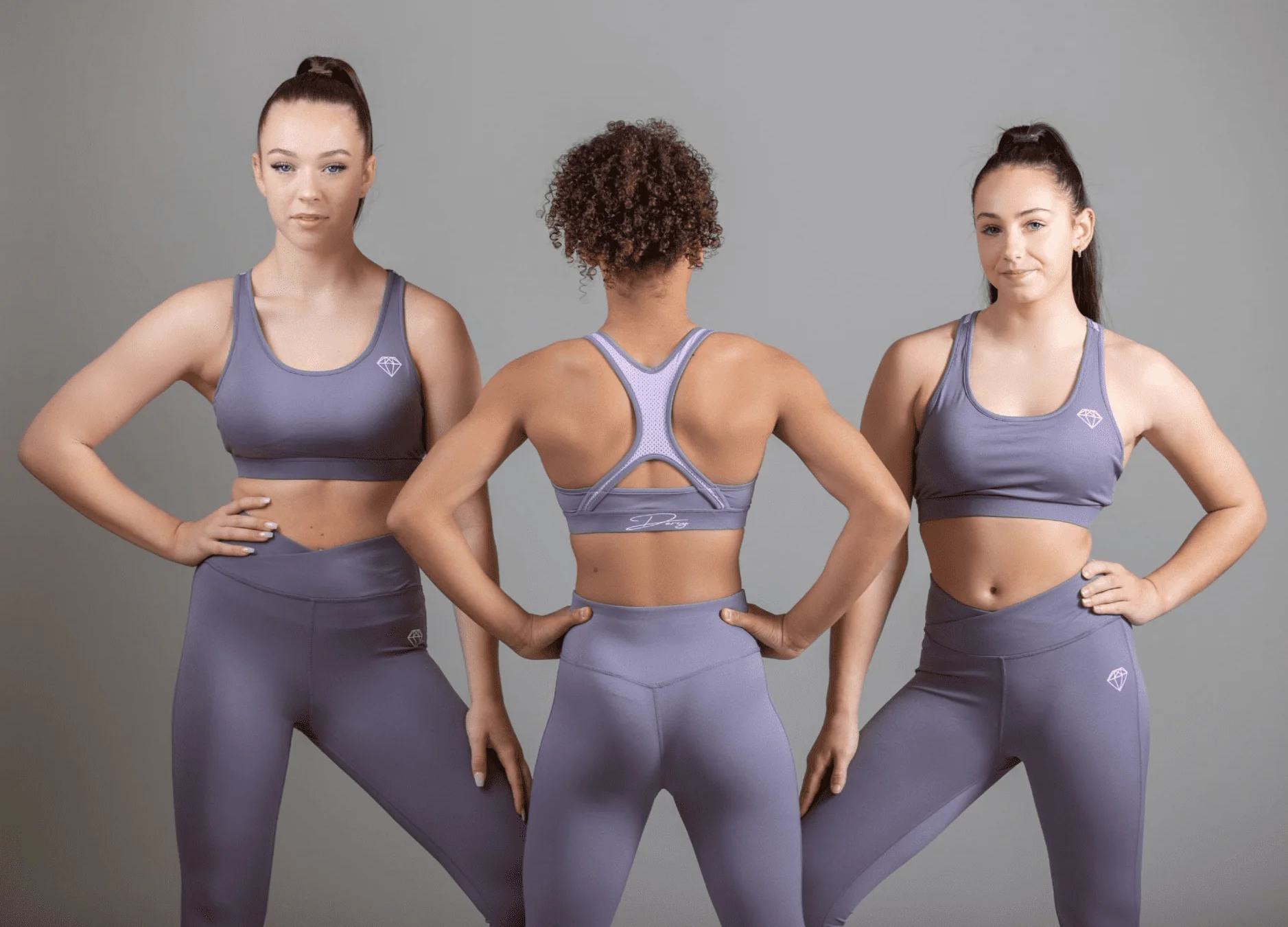 Soft Lilac Sports Crop Top - Image 6