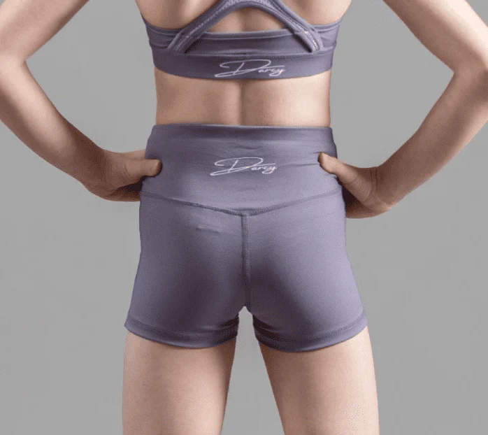 Soft Lilac Sports Shorts - Image 6